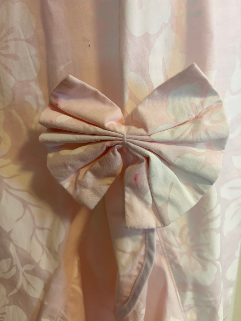 Sleeveless Pink Floral High-Low Dress - Picture 5 of 6